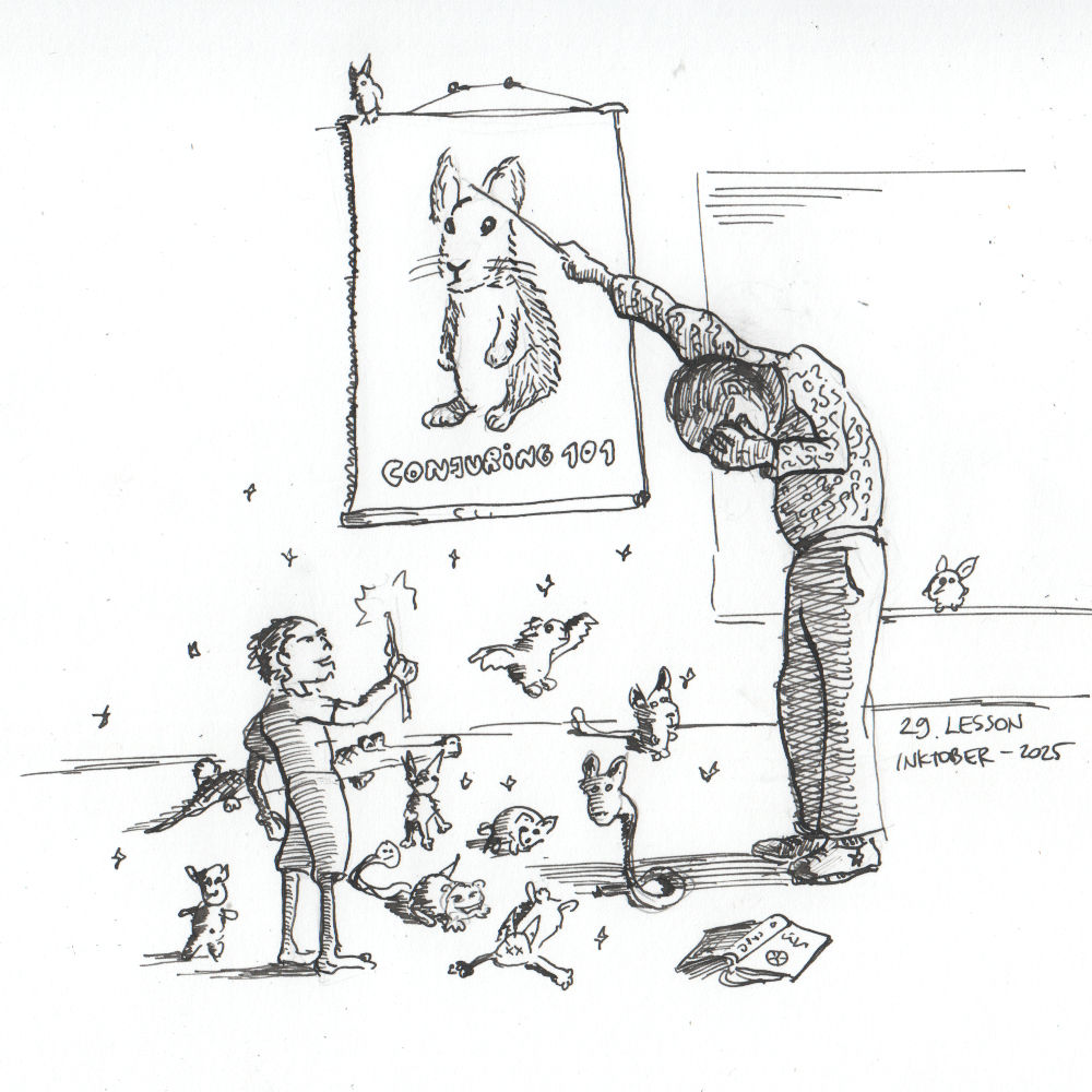 Jauna skolnieka neveiksmīgie mēģinājumi uzburt trusi